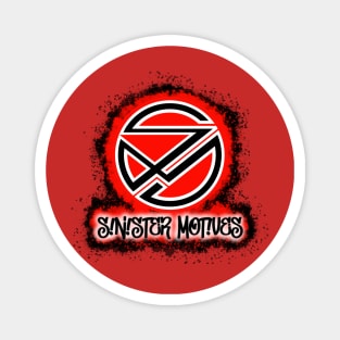 Sinister Motives logo red Magnet